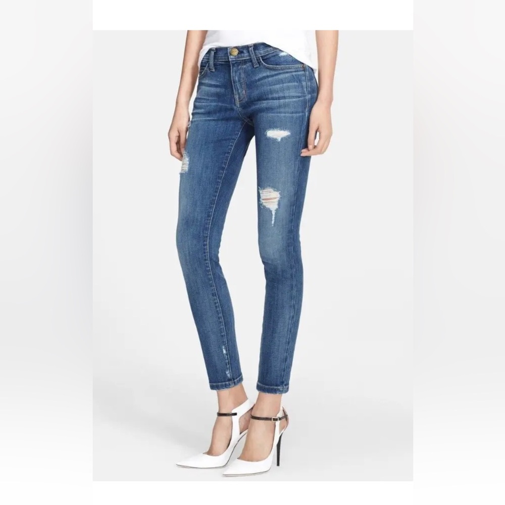 Current Elliott stiletto skinny jeans sz 26